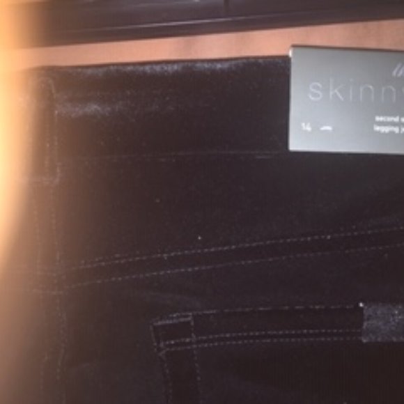 NWT 7 For All Mankind Velvet Jean Leggings - Picture 4 of 5